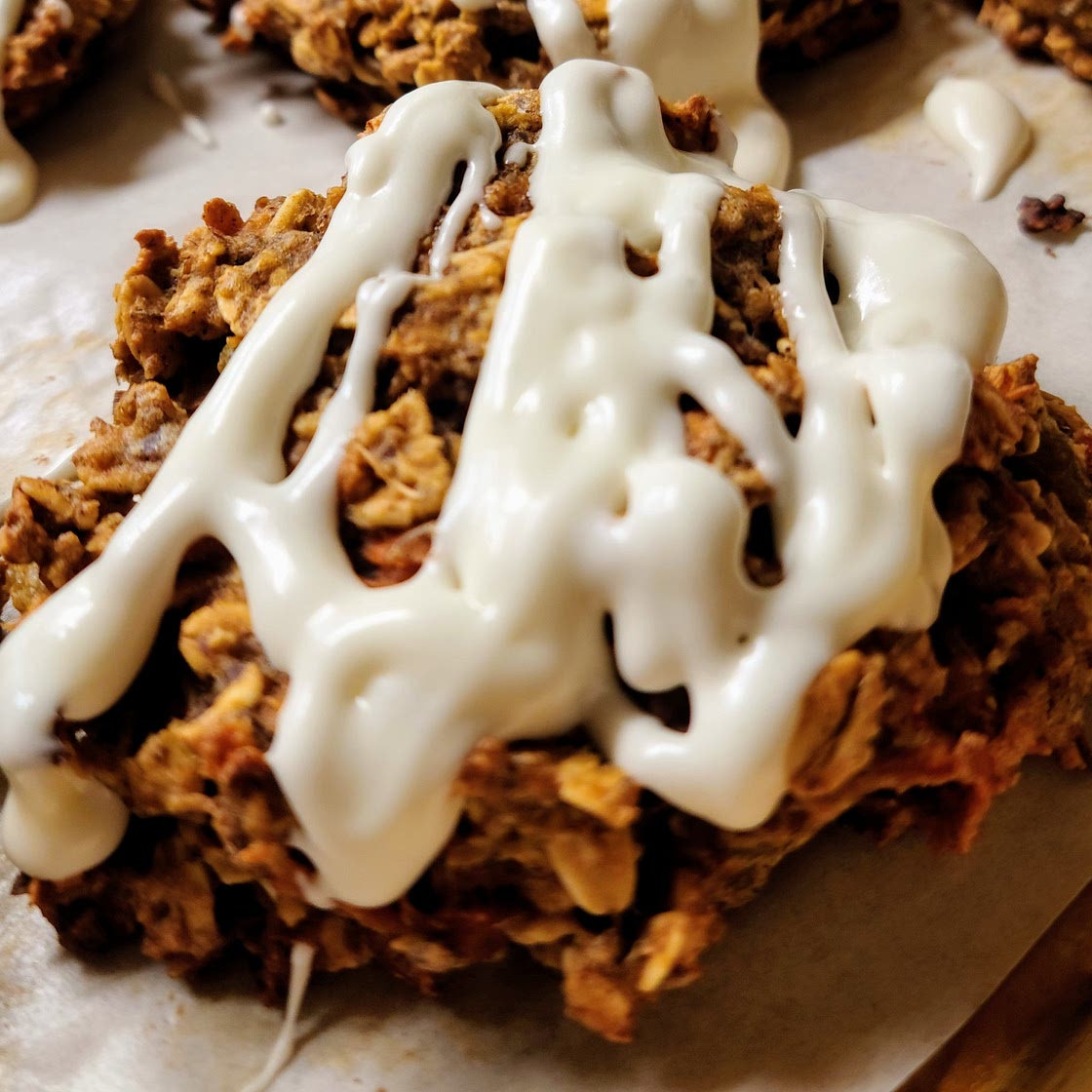 Carrot Cake Breakast Cookies