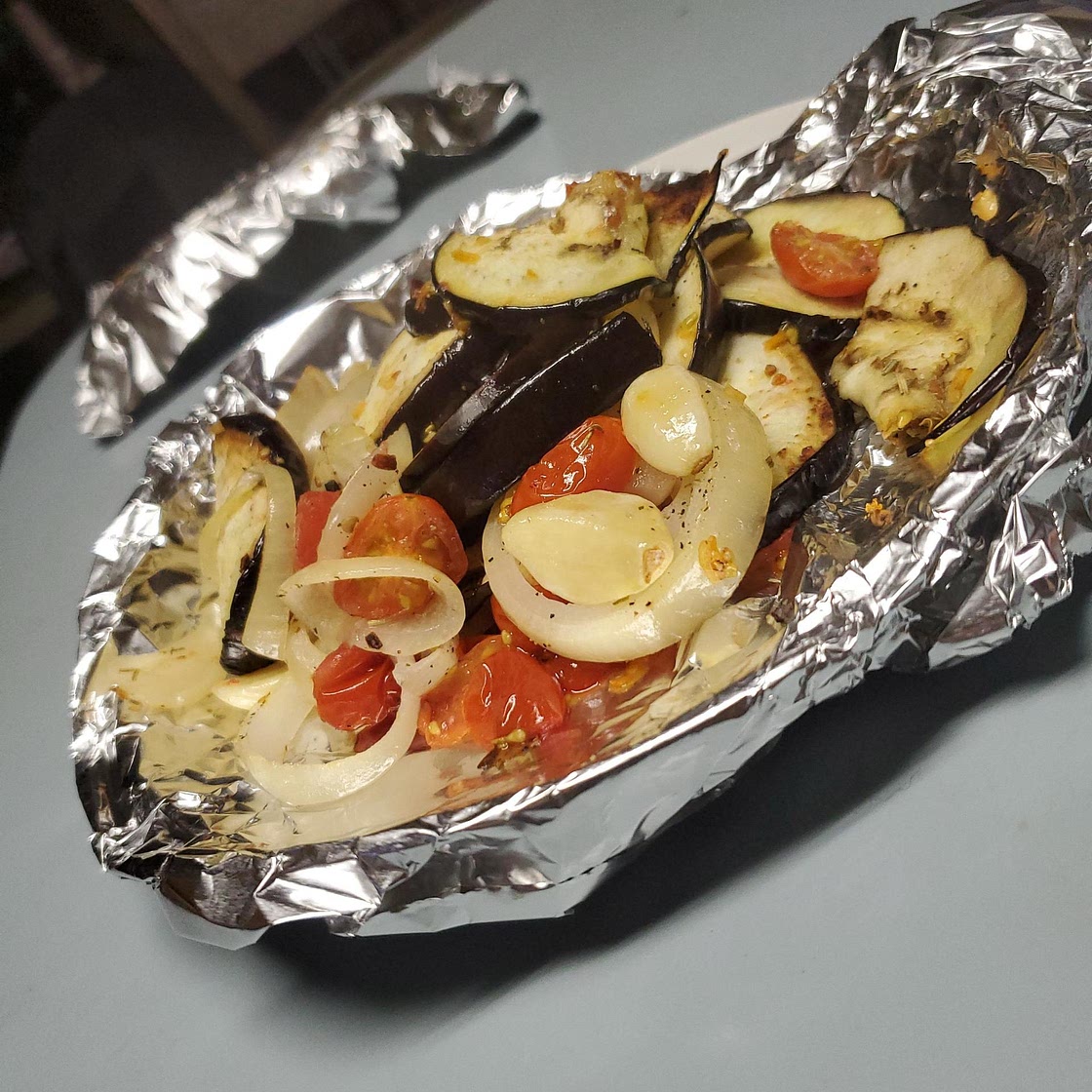 Aubergine Vegetable Roast