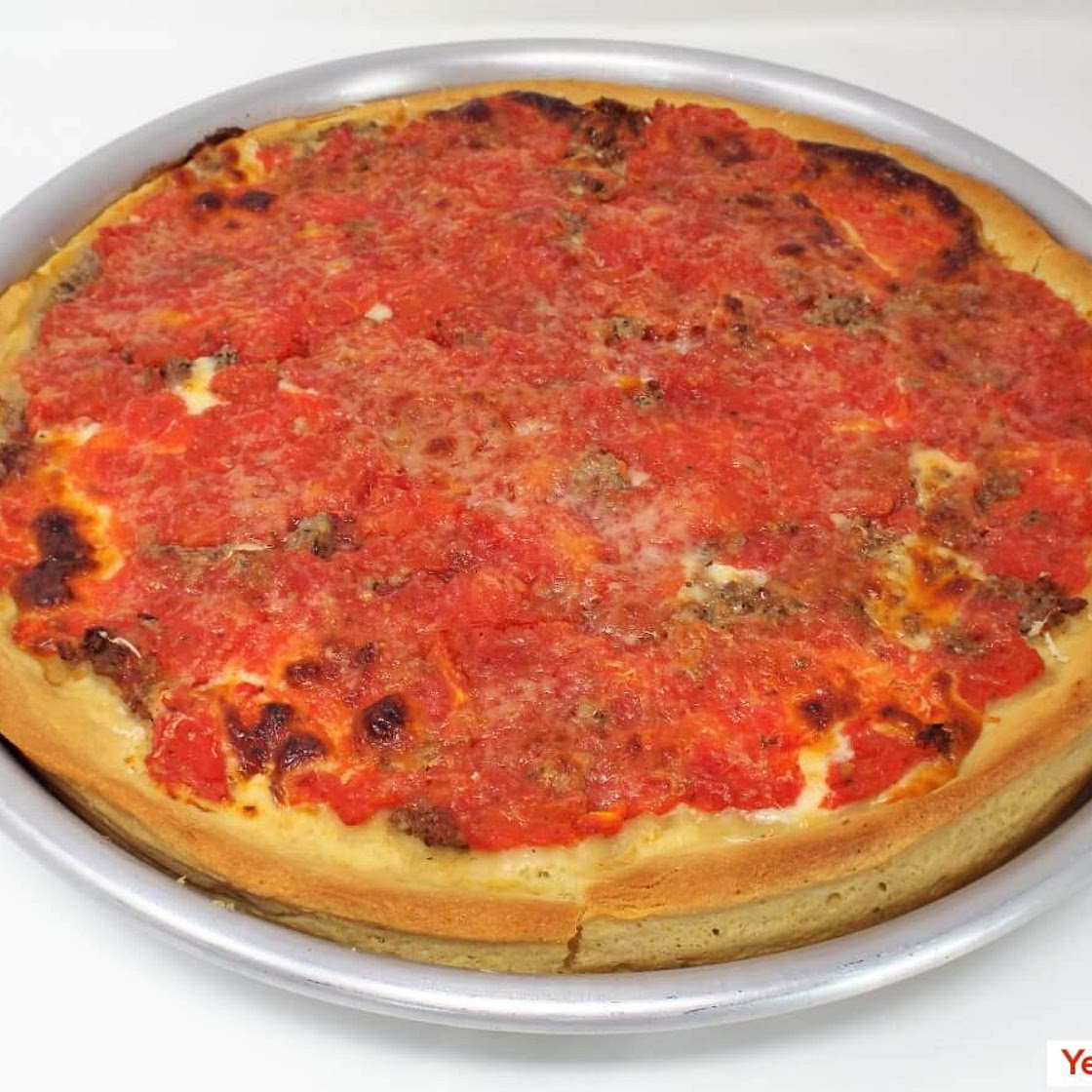 Chicago Style Deep Dish Pizza
