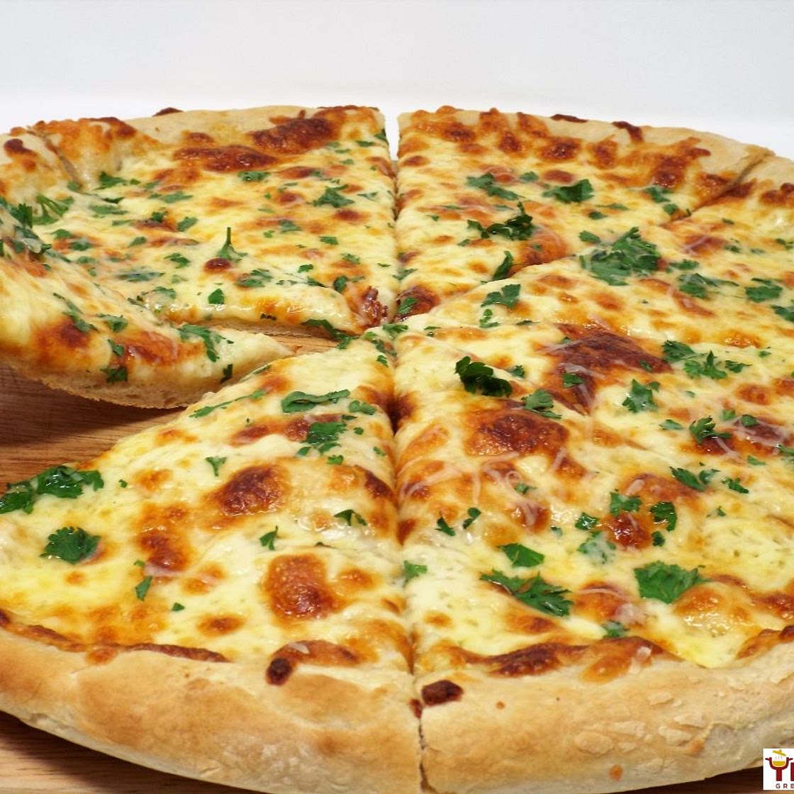 Four Cheese Garlic Pizza