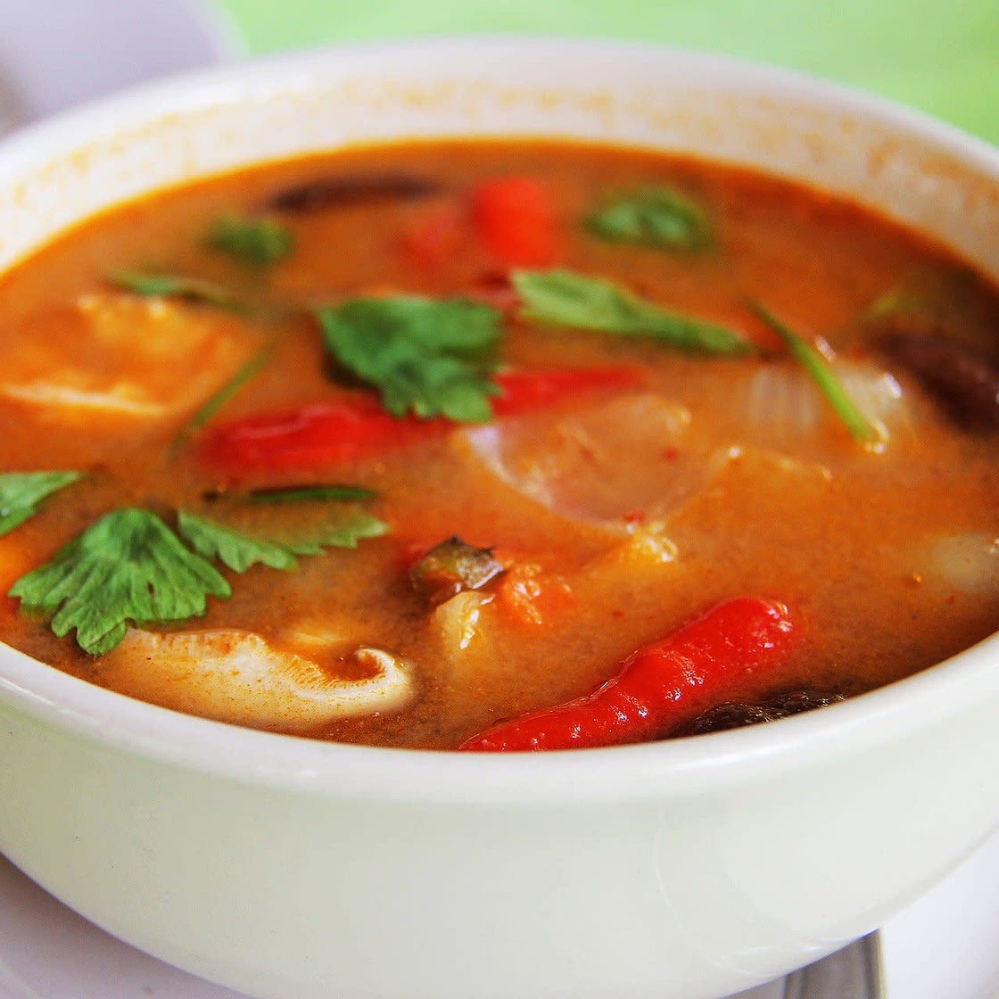 Rotes Garnelen Curry