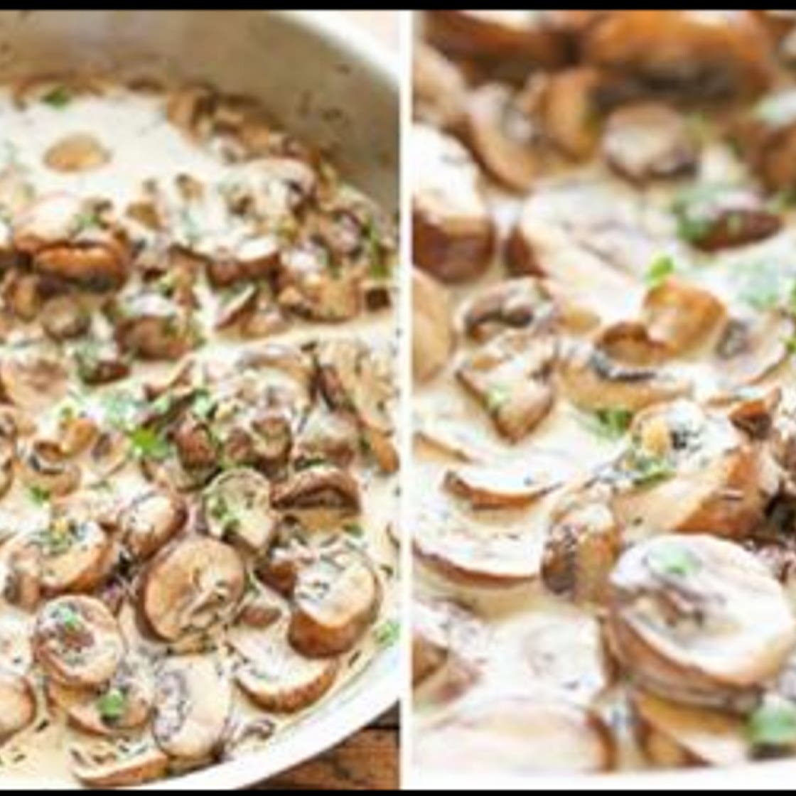 Puten-Champignon-Geschnetzeltes
