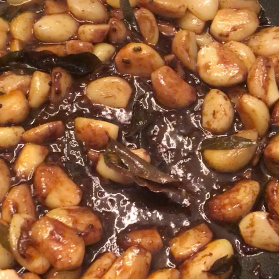 Knoblauch Curry