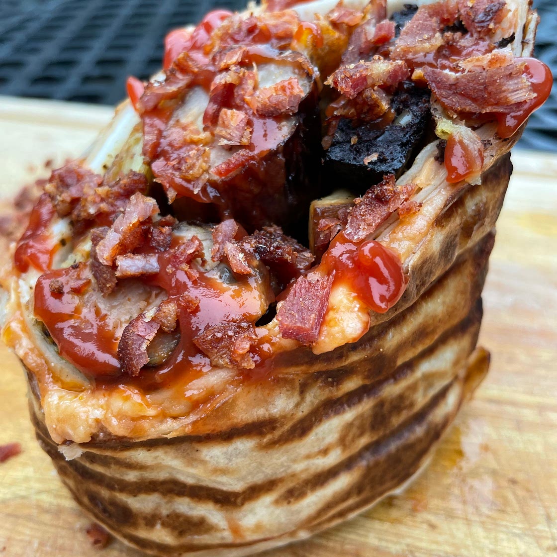 Full English Breakfast Burrito