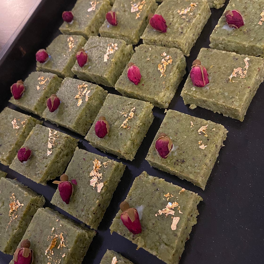 Pistachio Barfi
