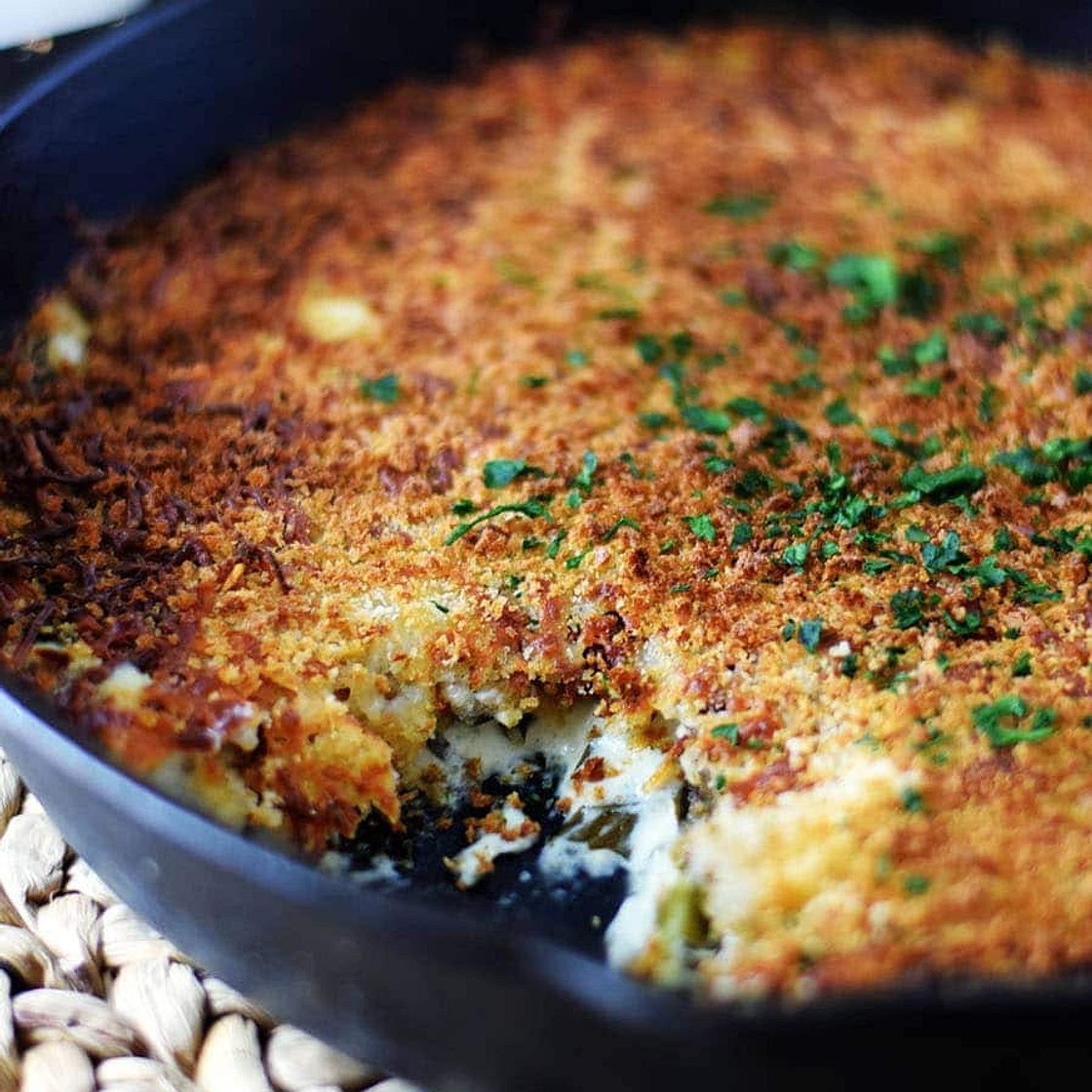 Collard Greens au Gratin
