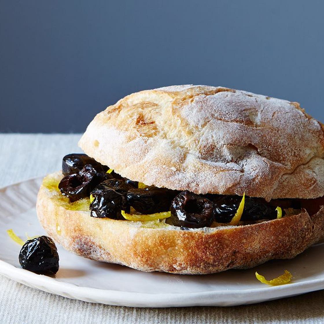 Viana La Place's Umbrian Black Olive Panino