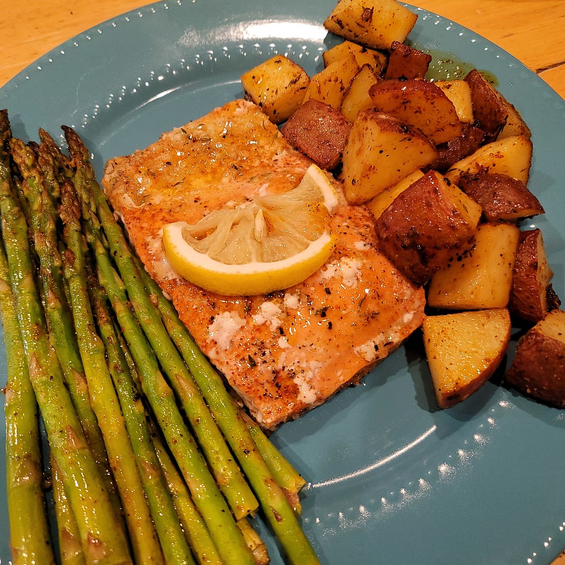 One-Pan Salmon And Veggies Recipe by Tasty