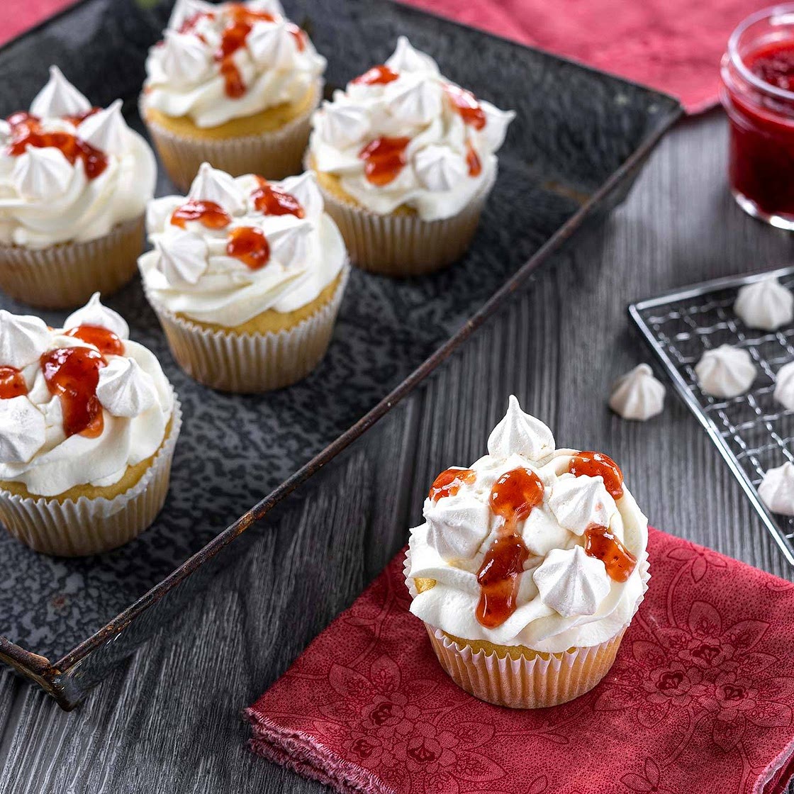 Eton Mess Cupcakes