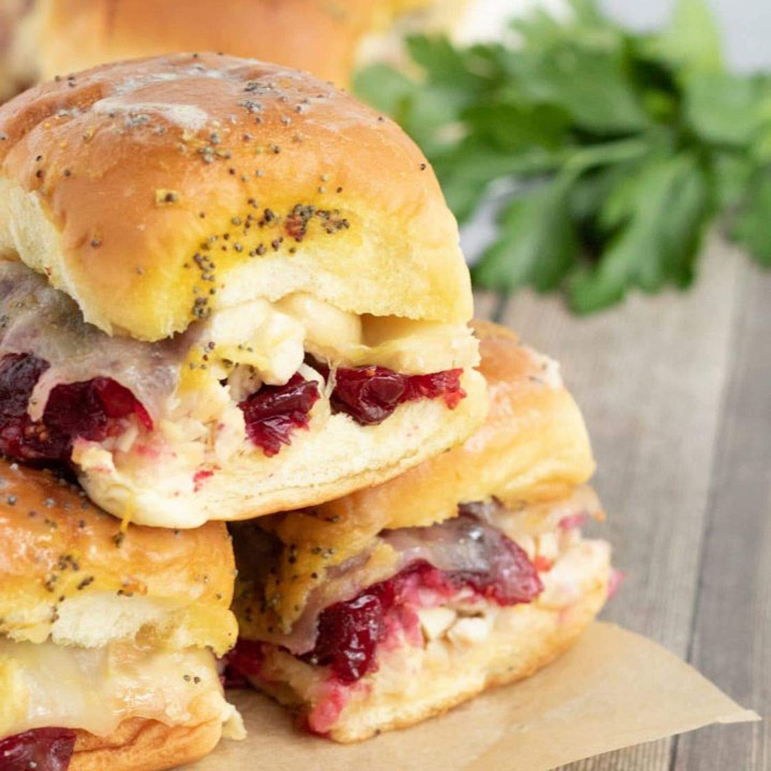 Turkey Cranberry Sliders