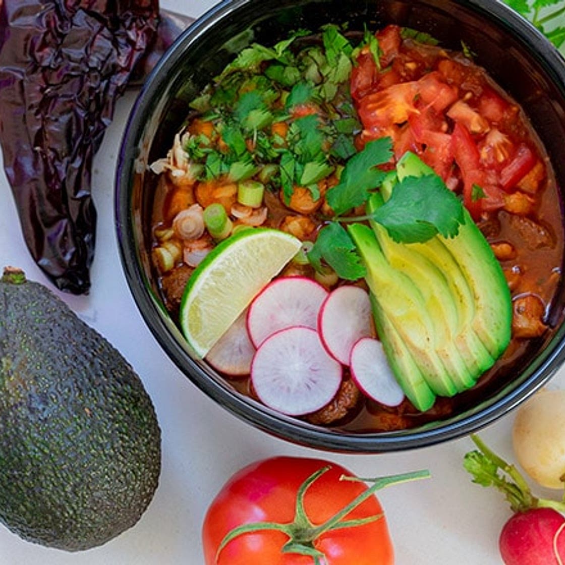 Red Mushroom Pozole