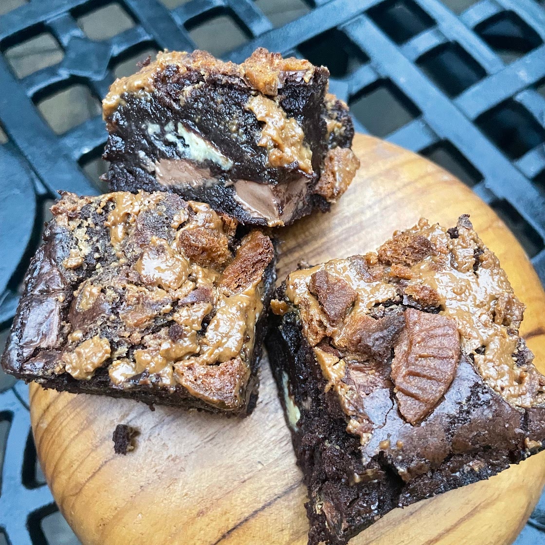 Chocolate Biscoff Brownies