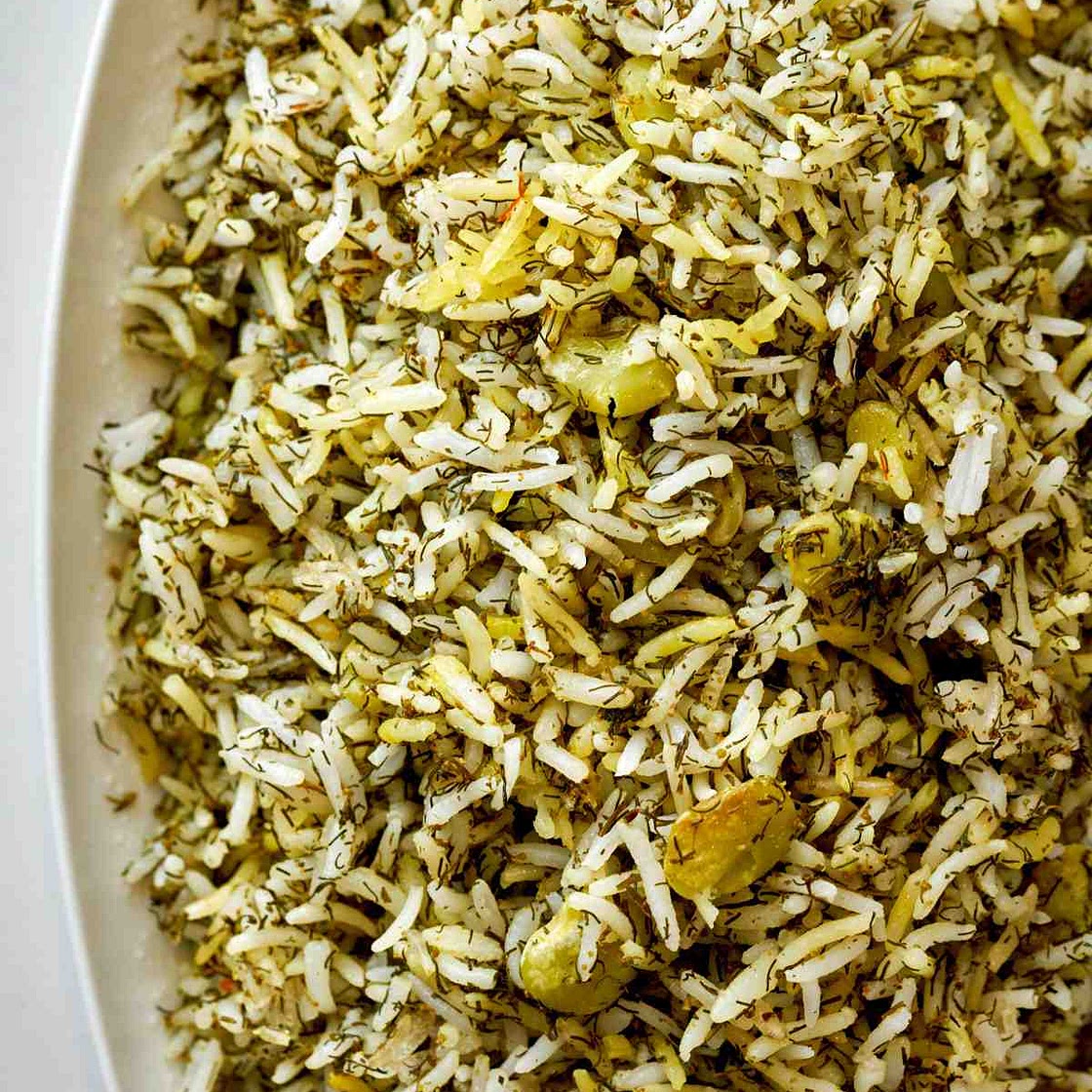 Baghali Polo - Persian Dill Rice