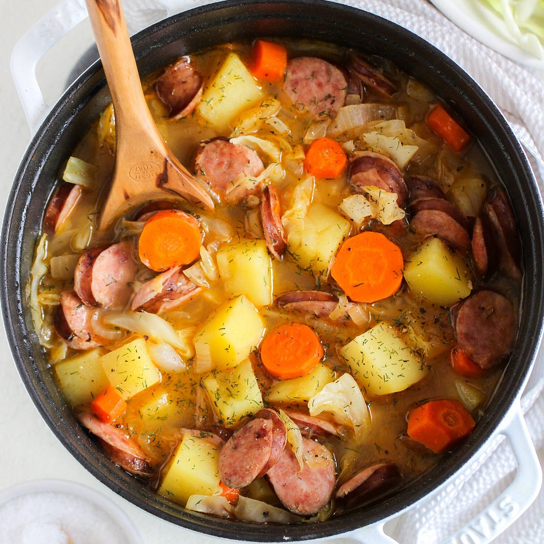 Healthy Kielbasa and Cabbage Soup