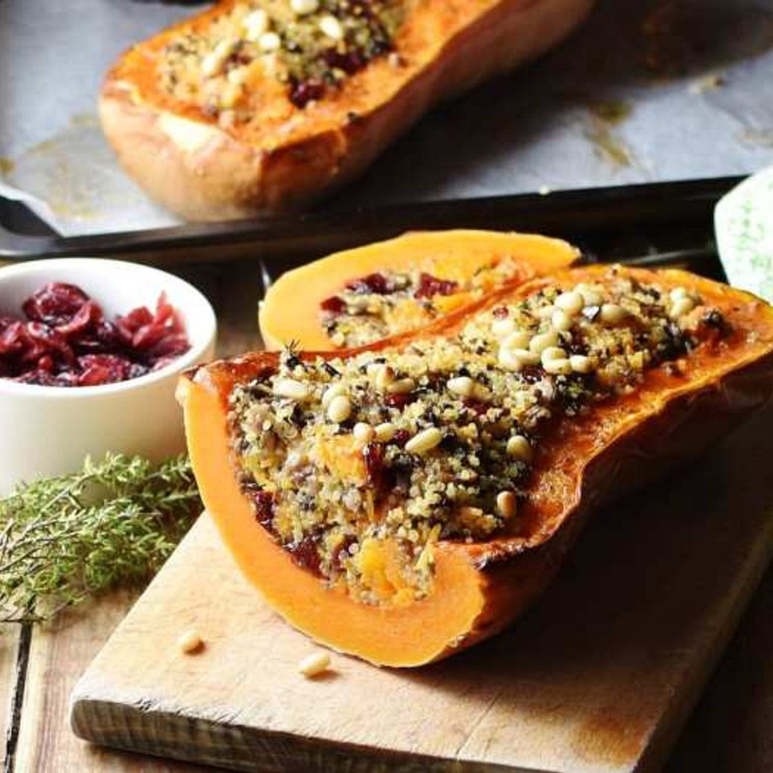 Stuffed Butternut Squash