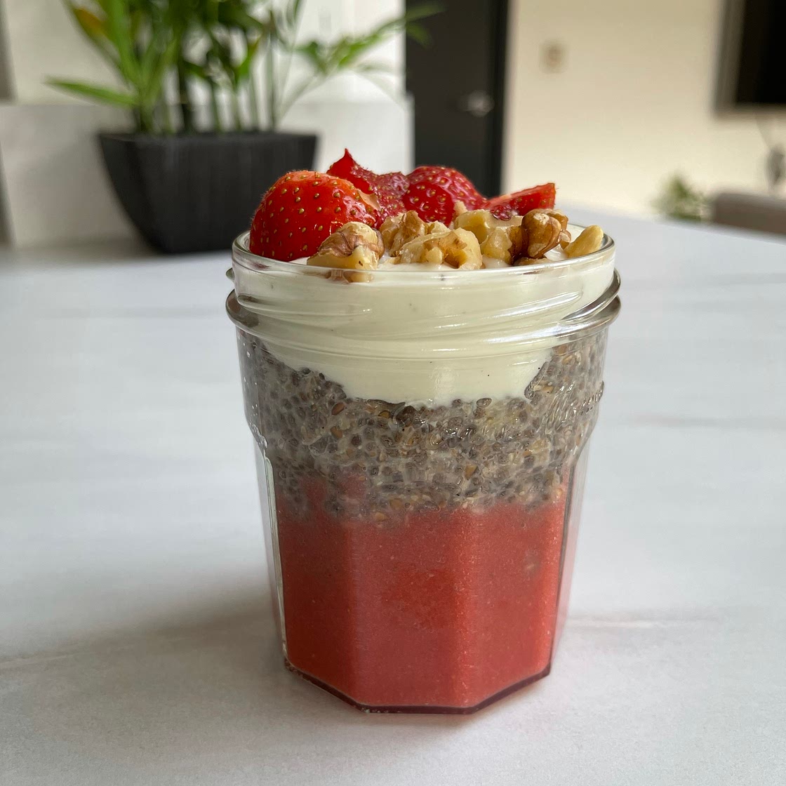 Chia seed pudding 