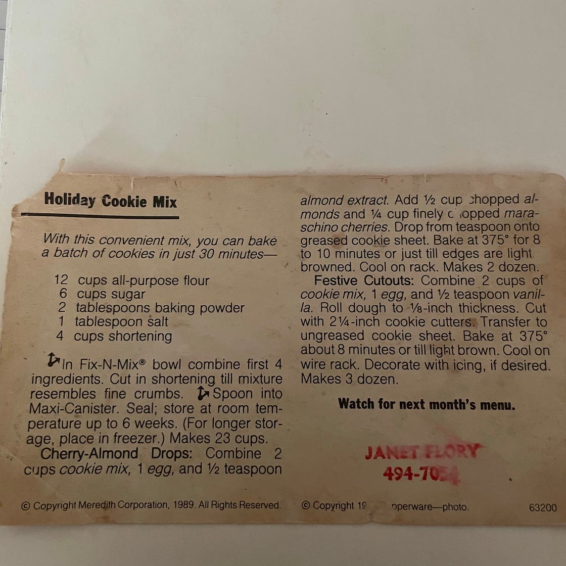 Sugar cookies 