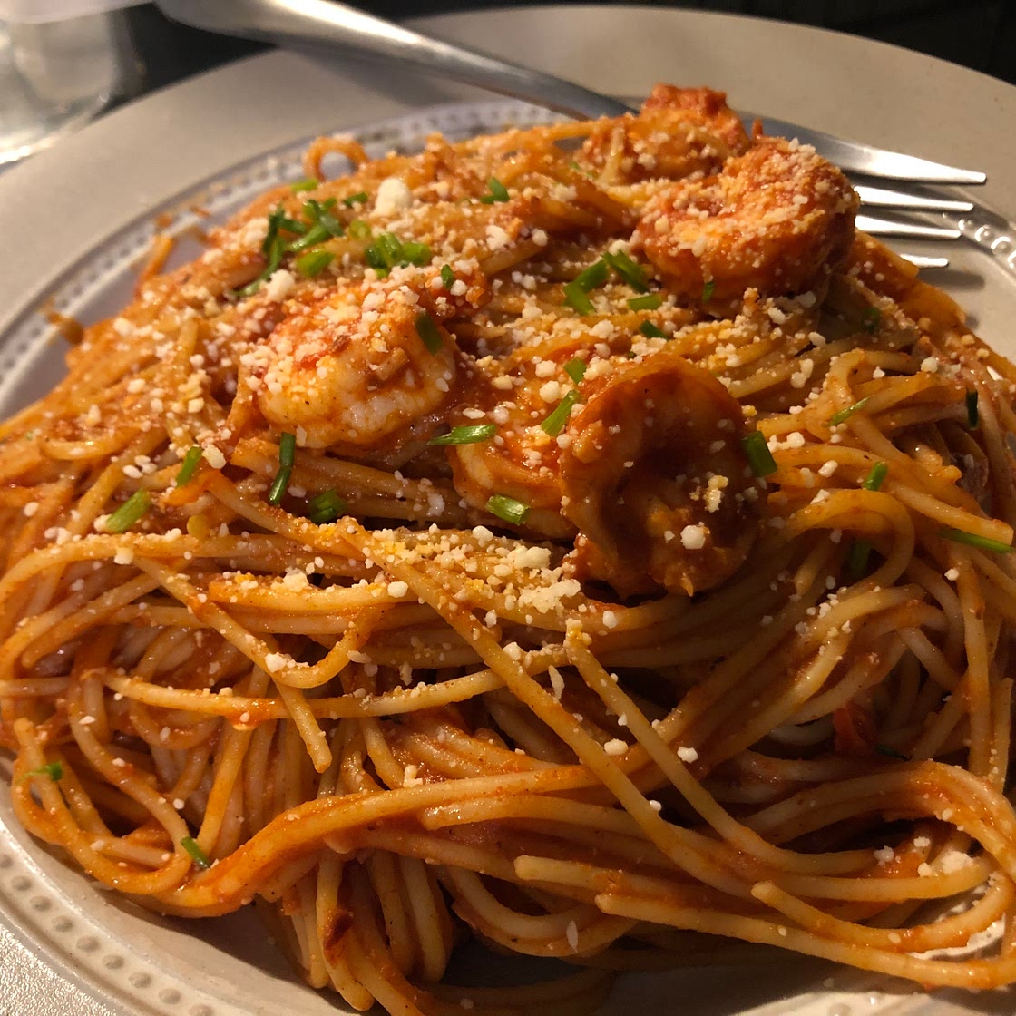 Spicy Shrimp Pasta