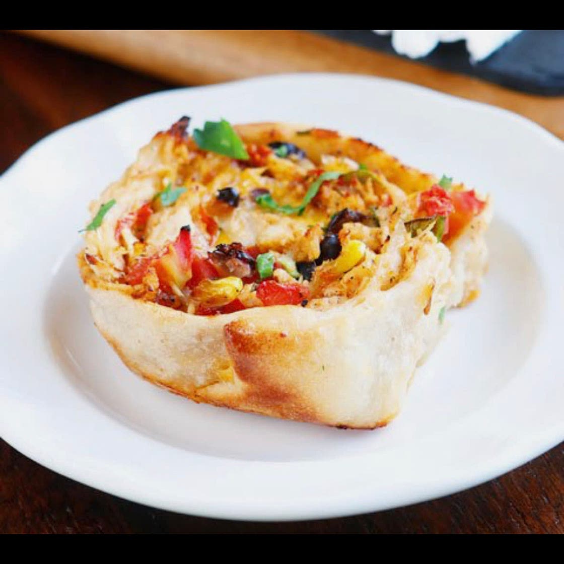 Southwestern Chicken Pizza Rolls