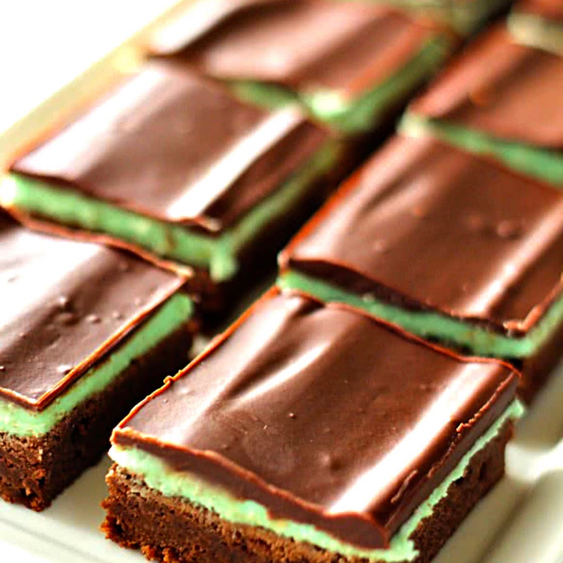 Thin Mint Brownies