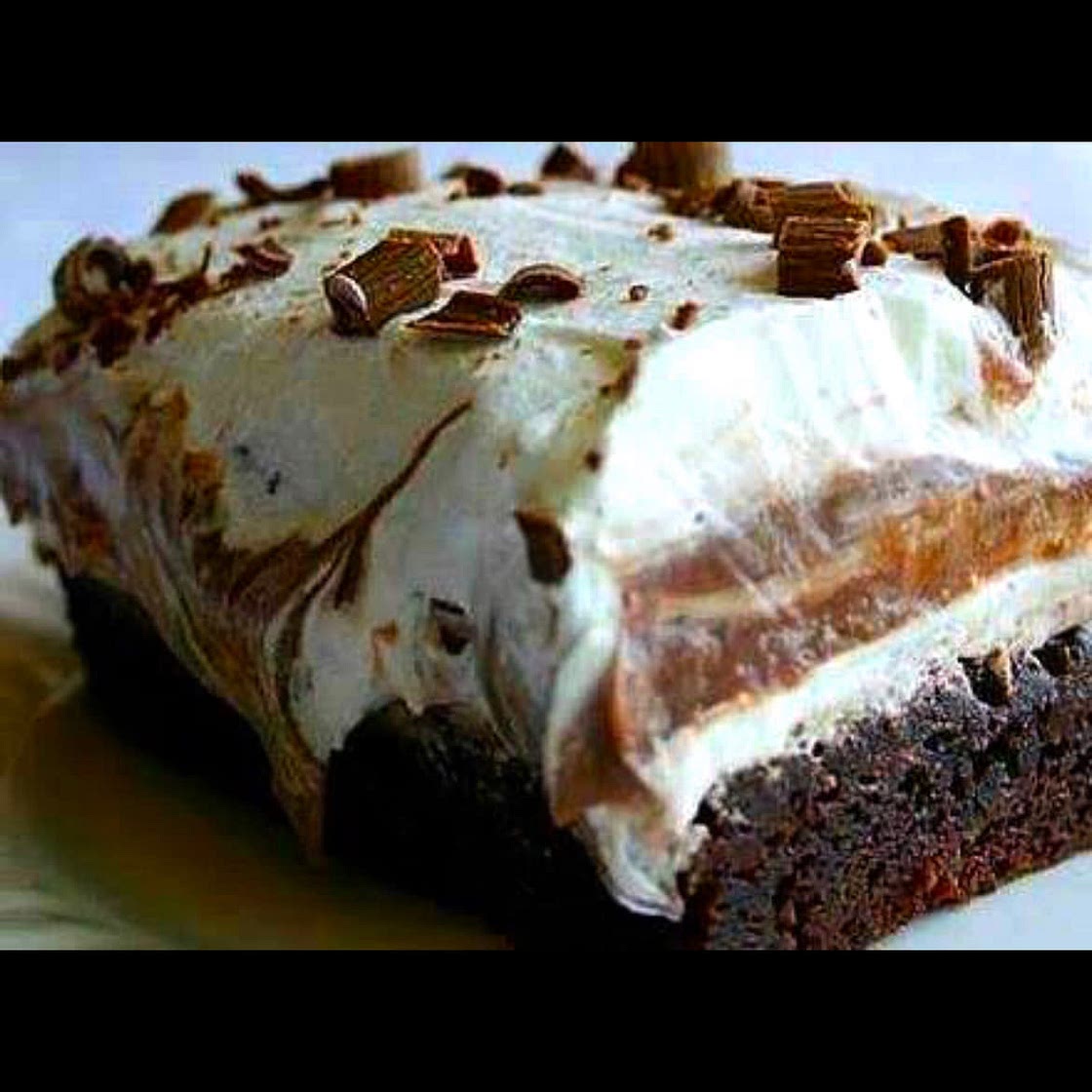 BROWNIE REFRIGERATOR CAKE
