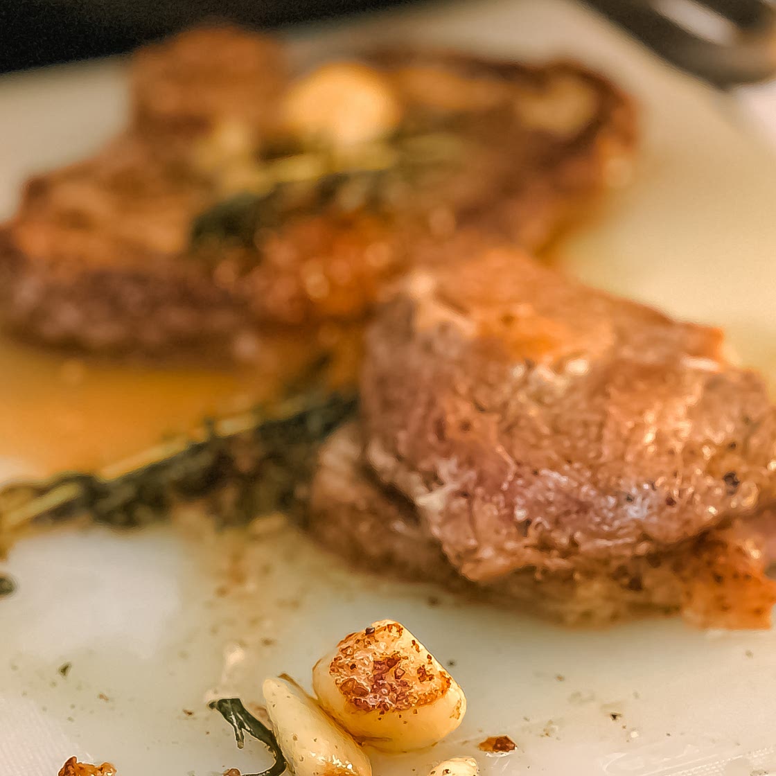 Mayonnaise Fried Ribeye