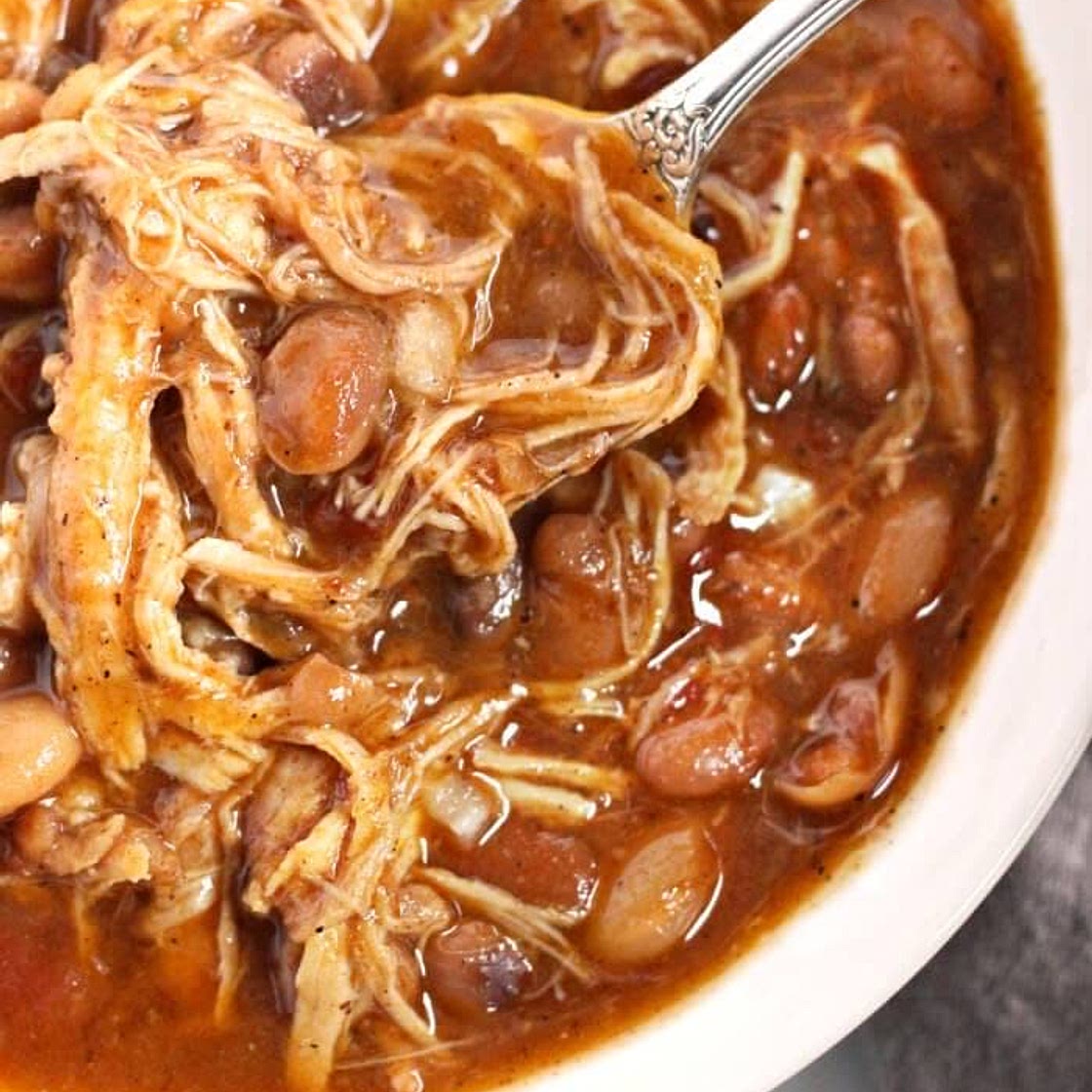 Pulled pork chili 