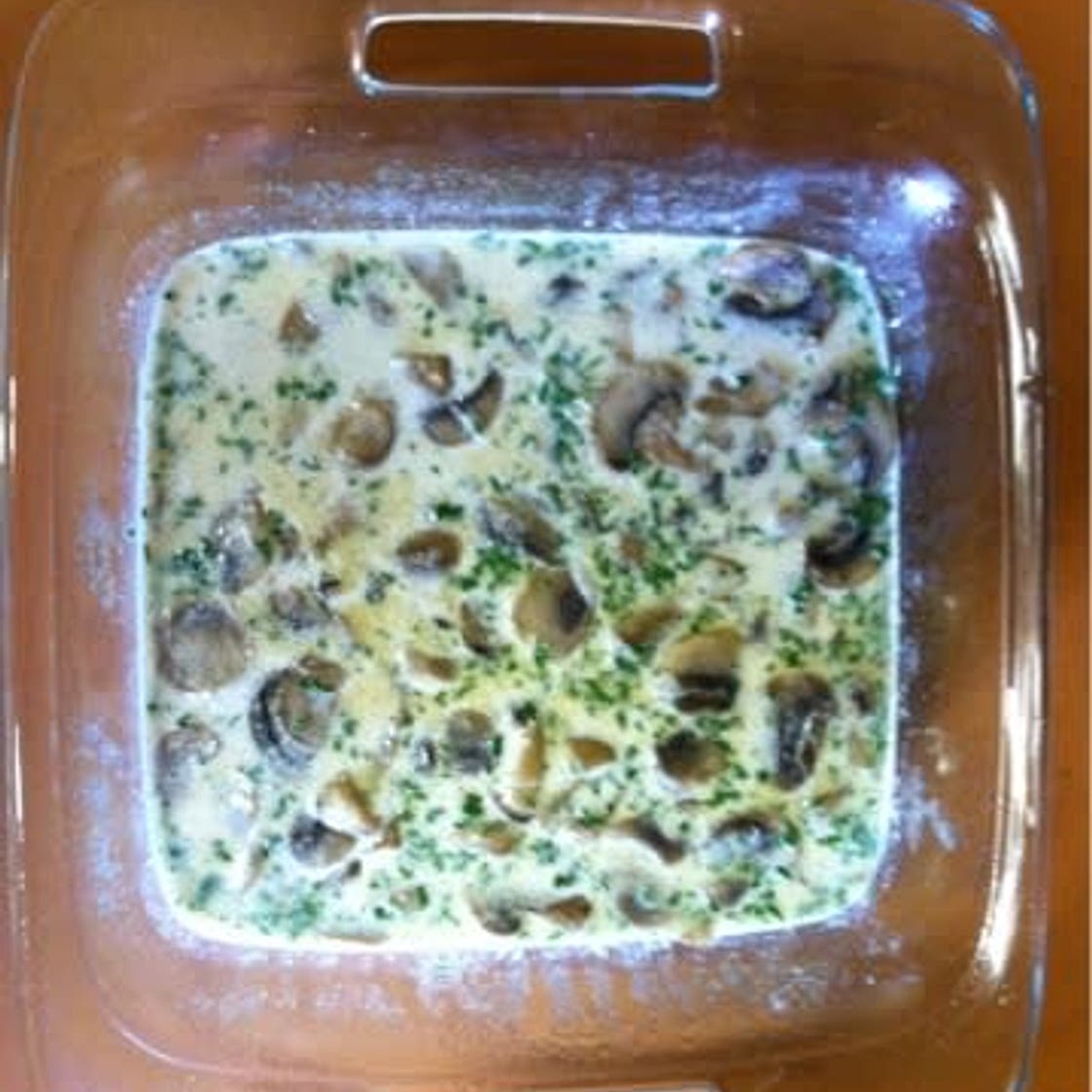 PKU Marsala Mushroom Casserole