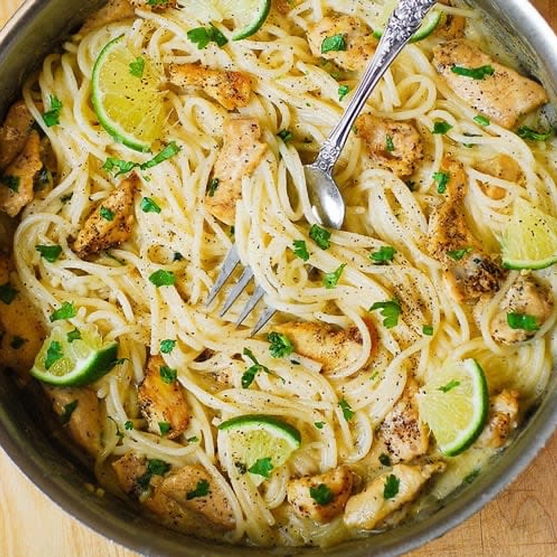 CILANTRO LIME CHICKEN PASTA