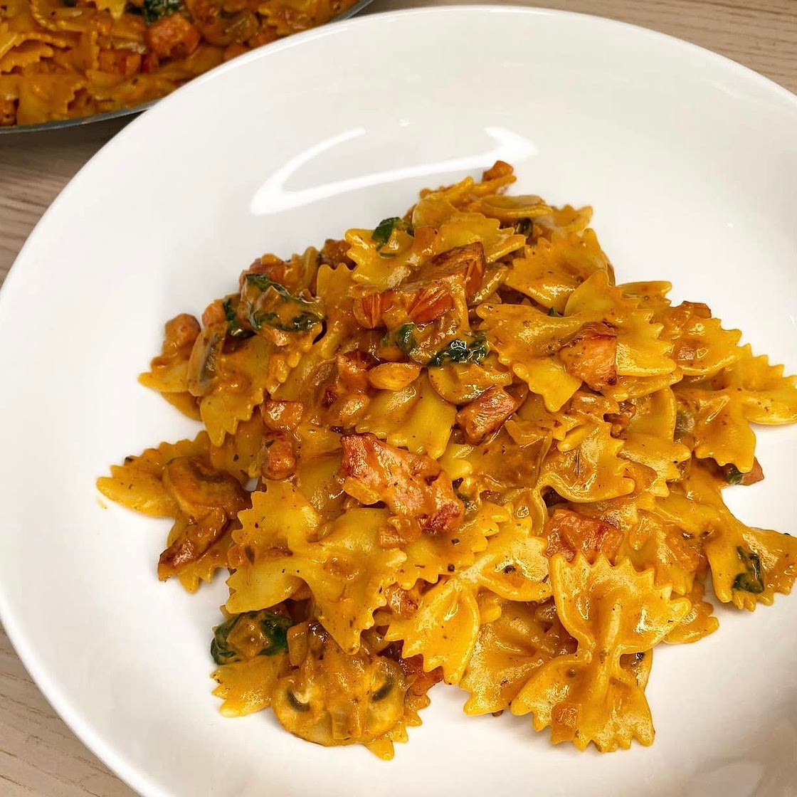 Creamy Smoked Bacon Pasta