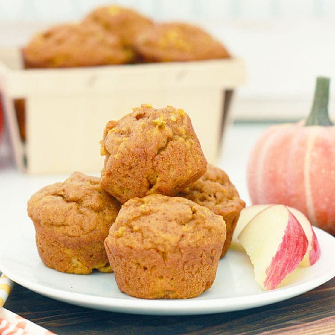 Pumpkin Apple Muffins