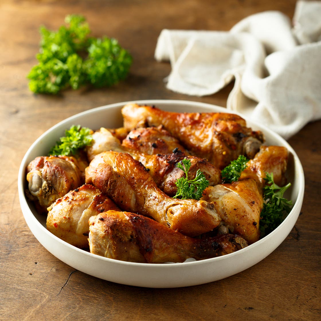 Chicken pieces