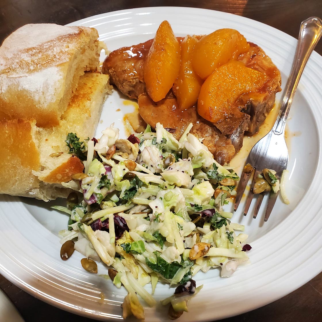 Slow-Cooked Peach Pork Chops