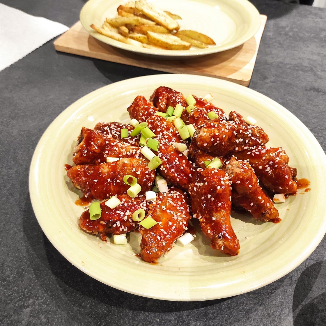 Air Fryer Korean Fried Chicken
