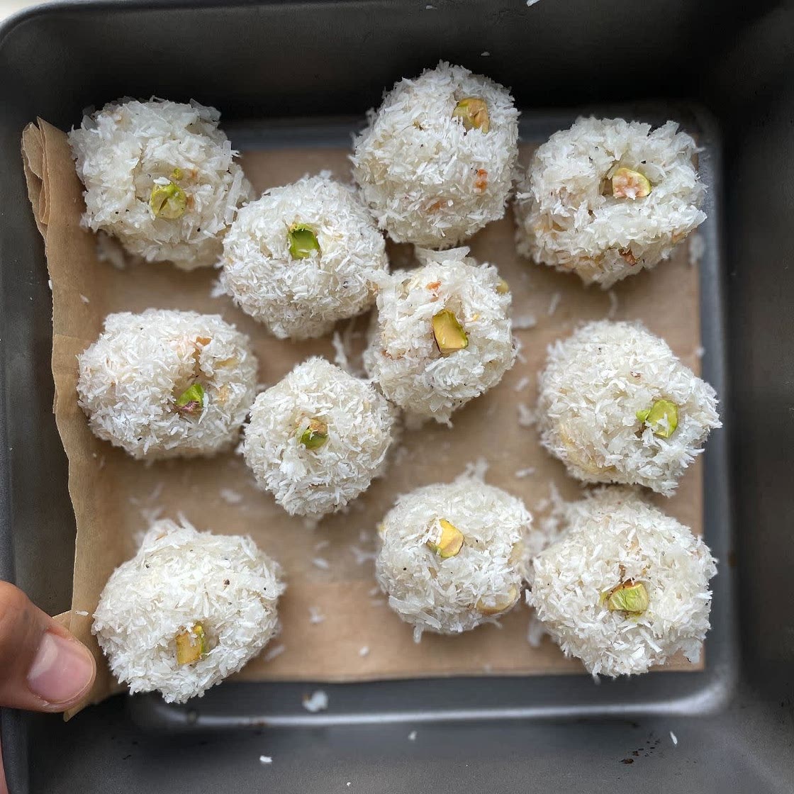 Coconut Ladoos!
