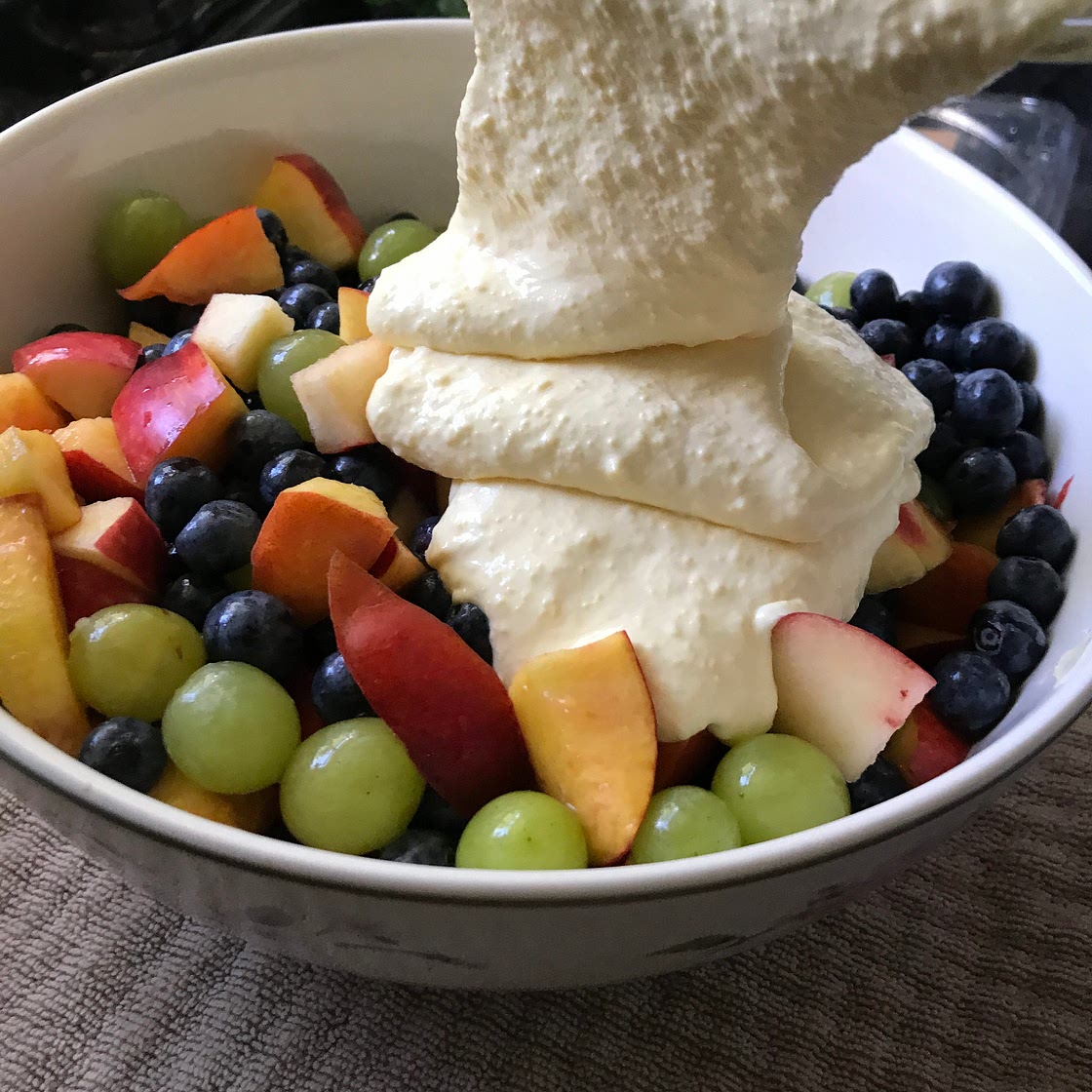 Dreamy Fruit Salad Dessert - A Touch of Salt and Love