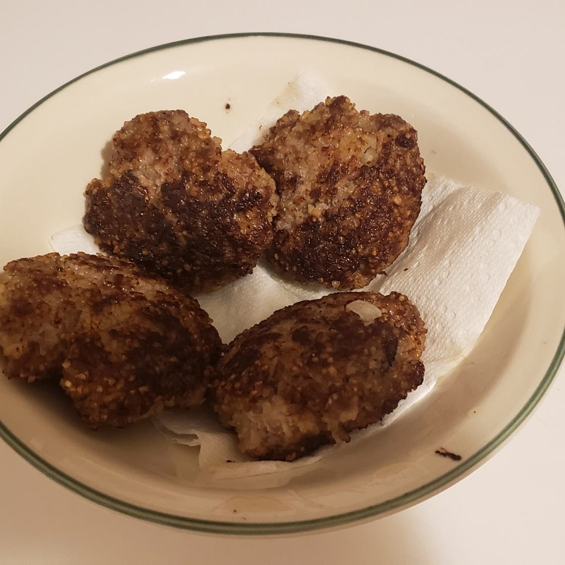 Kibbeh burgers