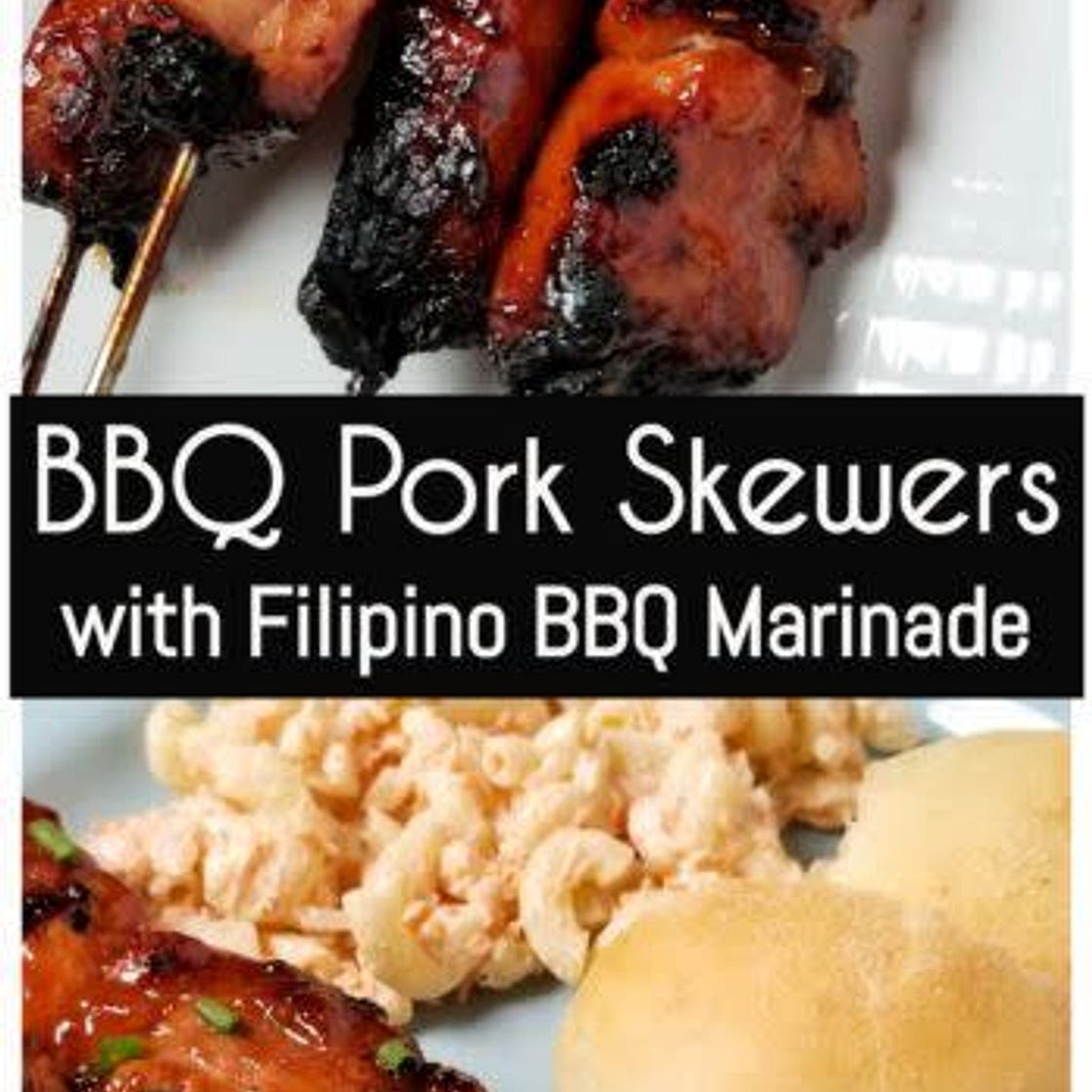 BBQ Pork skewers,with Filipino marinade