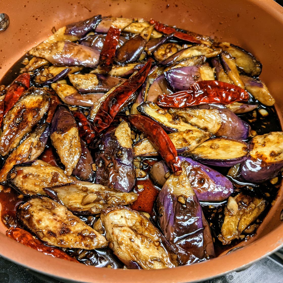 Spicy Szechuan Eggplant