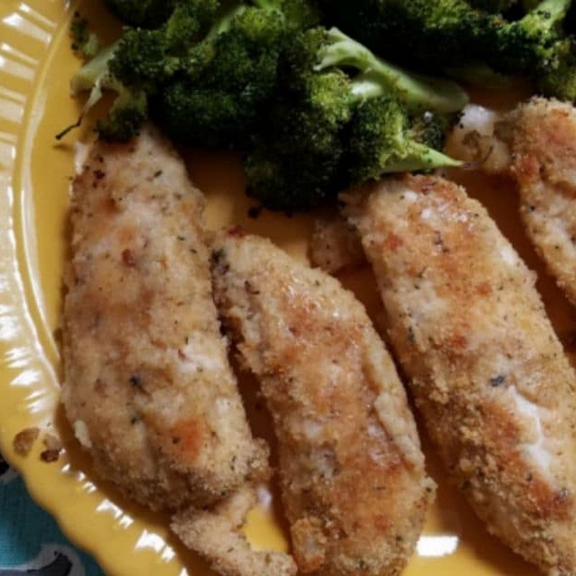 Air Fryer Parmesan Chicken Tenders