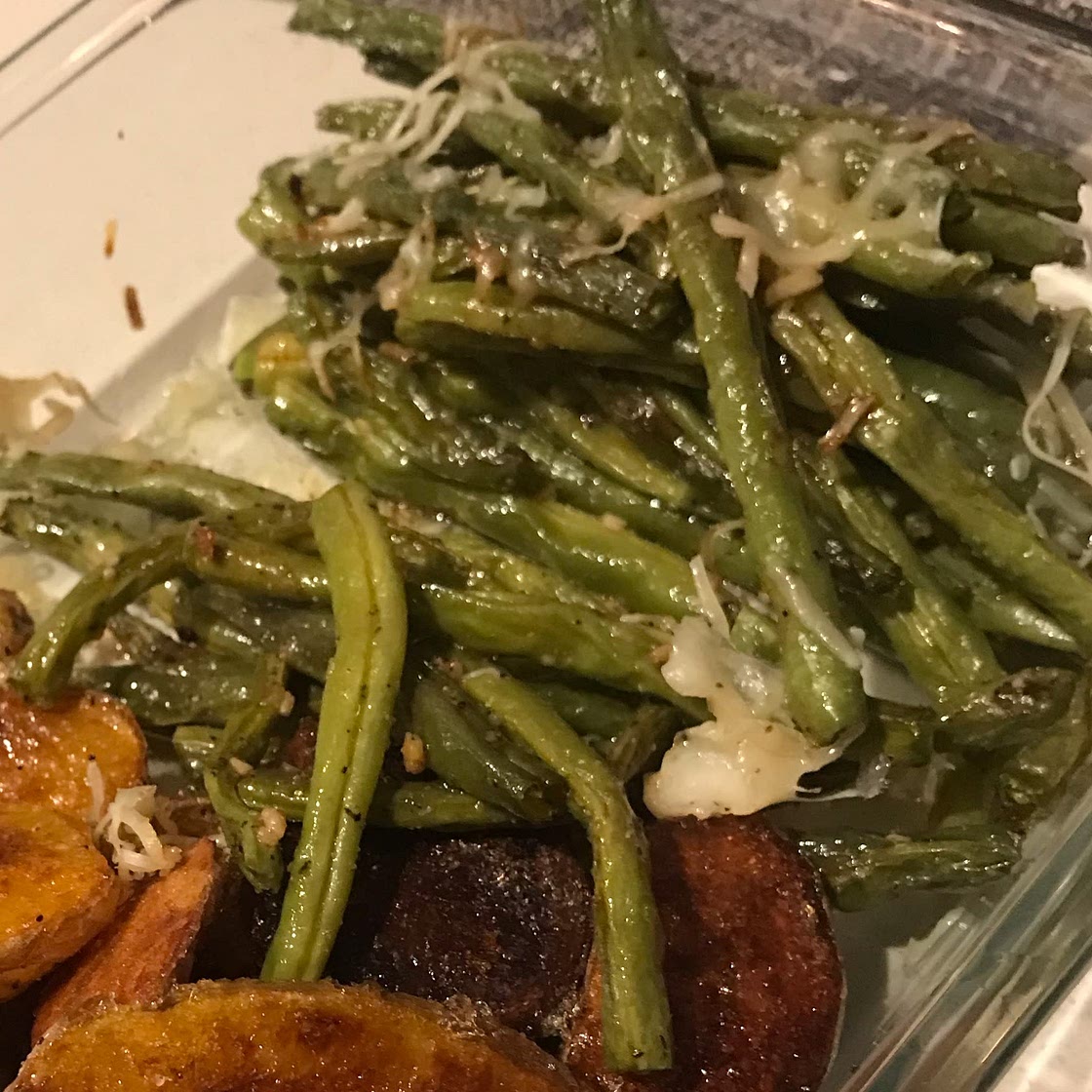 Perfect Roasted Green Beans