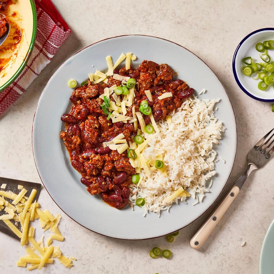 Smoky Meat-Free Chilli Con Carne With Rice