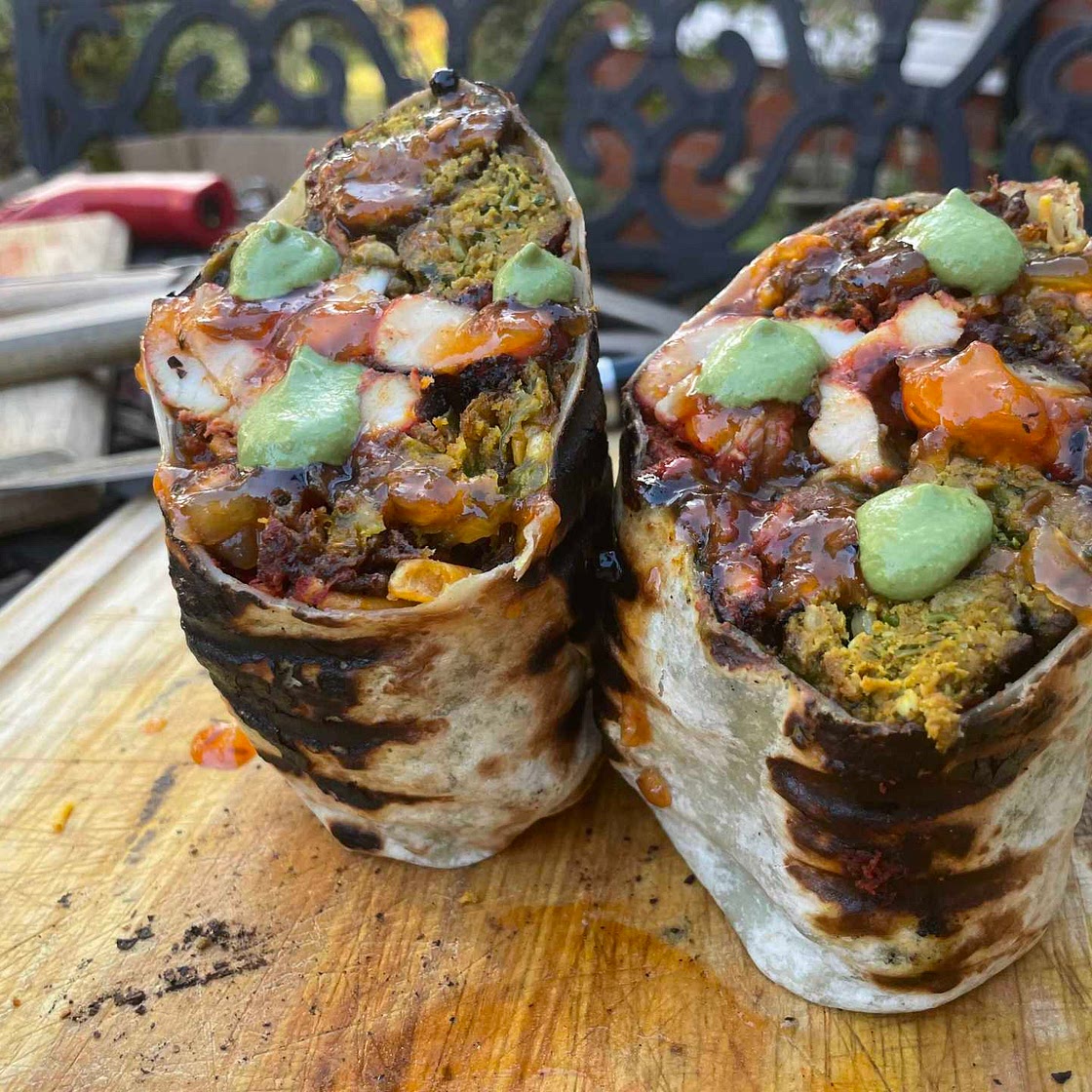 Indian Starter Selection (Burrito)