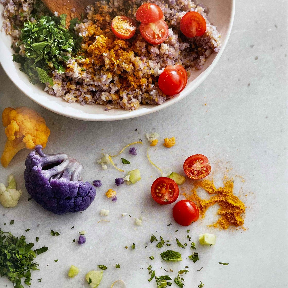 Cauliflower Tabbouleh [HMC]