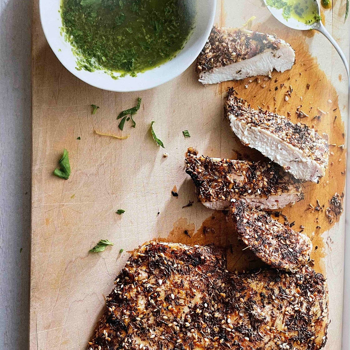 Grilled Chicken with Za'atar [HMC]
