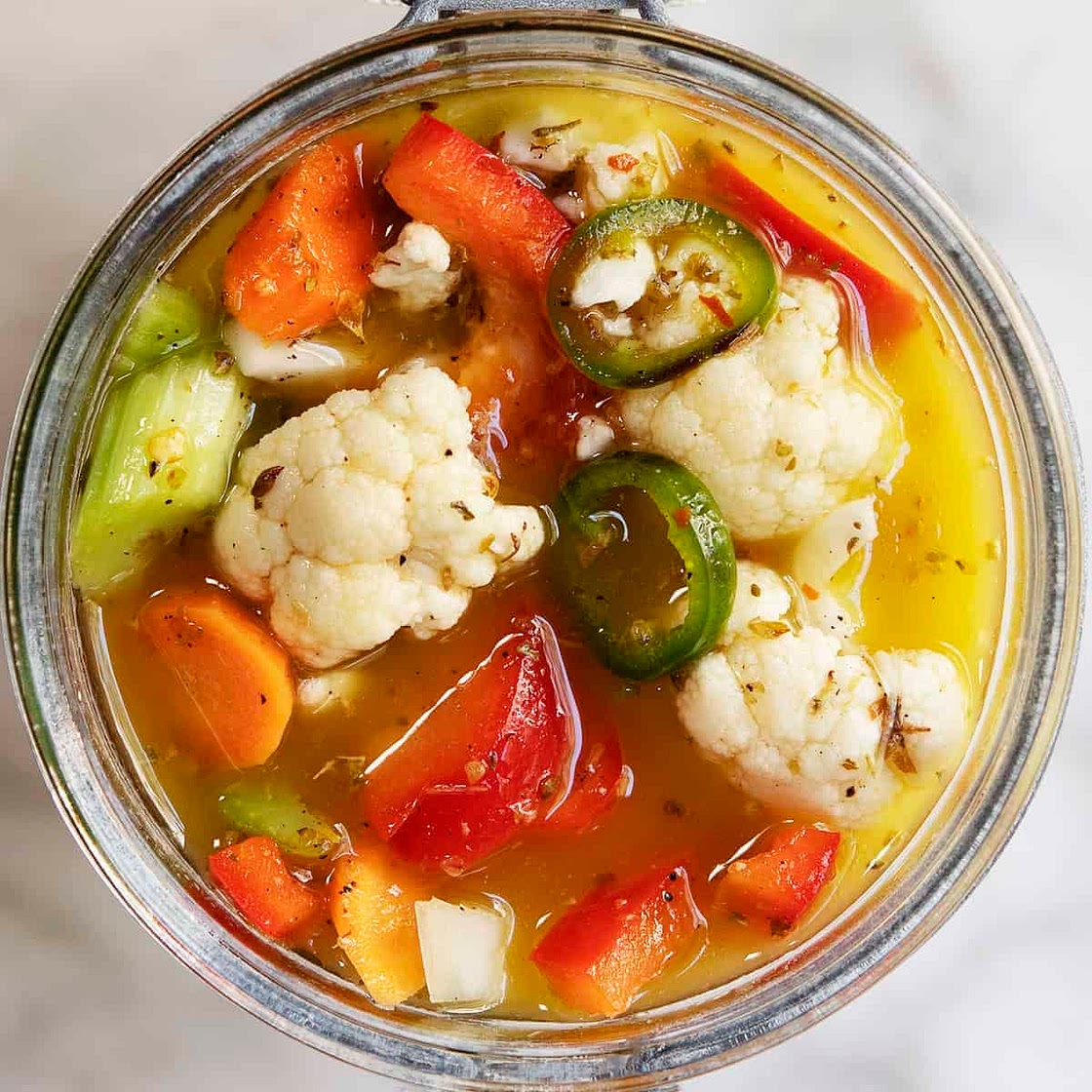 ITALIAN PICKLED VEGETABLES part 2  (GIARDENIERA)