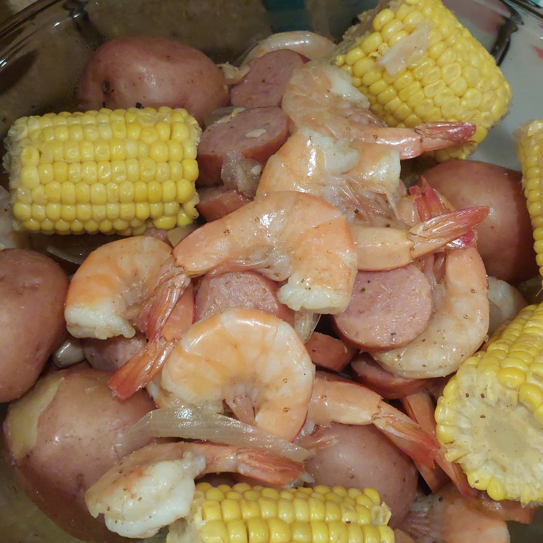 Slow Cooker Shrimp Boil