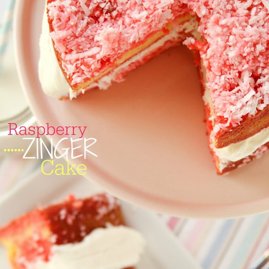 Raspberry Zinger Cake
