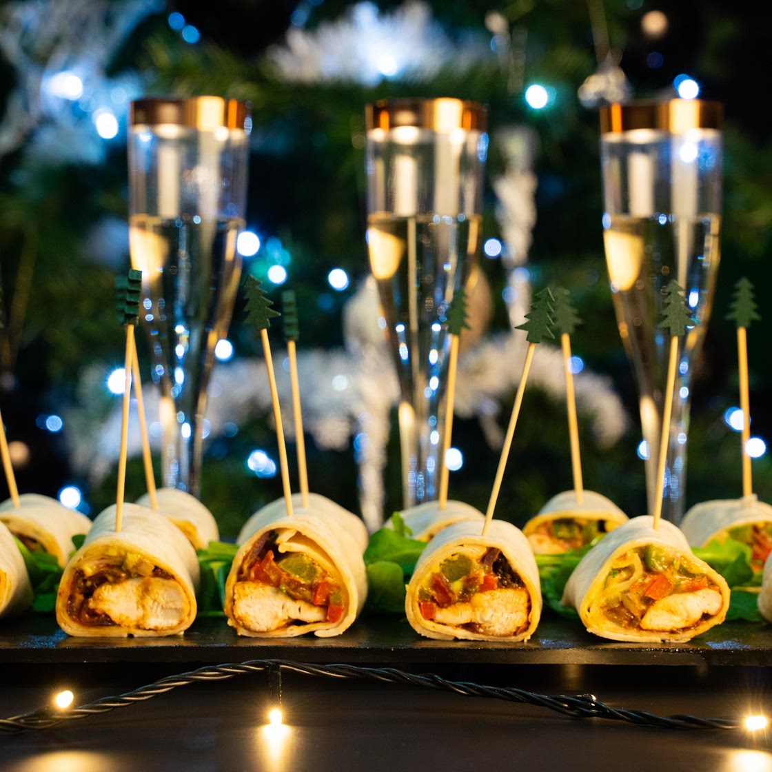 Mini Festive Fajitas by Pureety