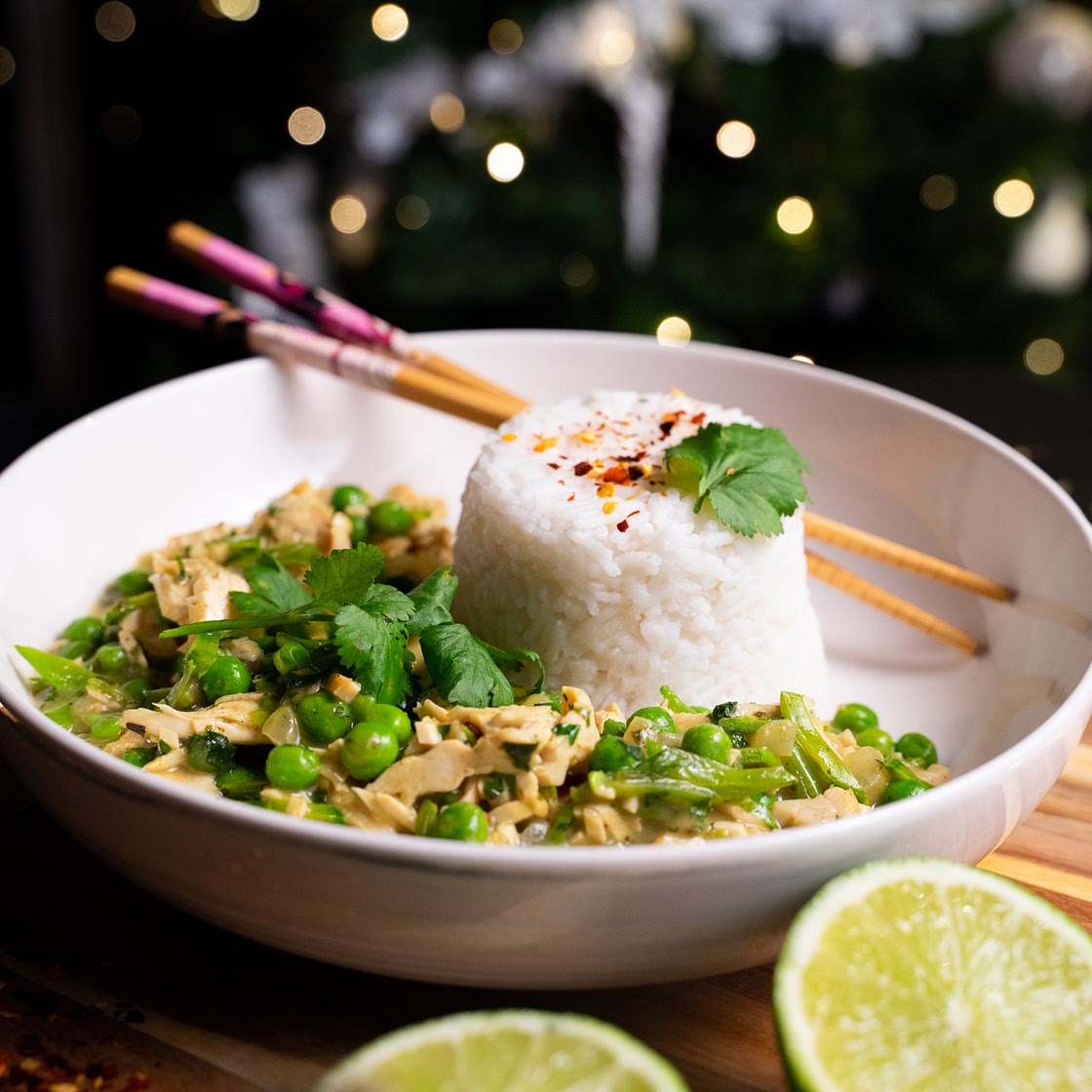 Thai Green Turkey Leftovers Curry by Pureety